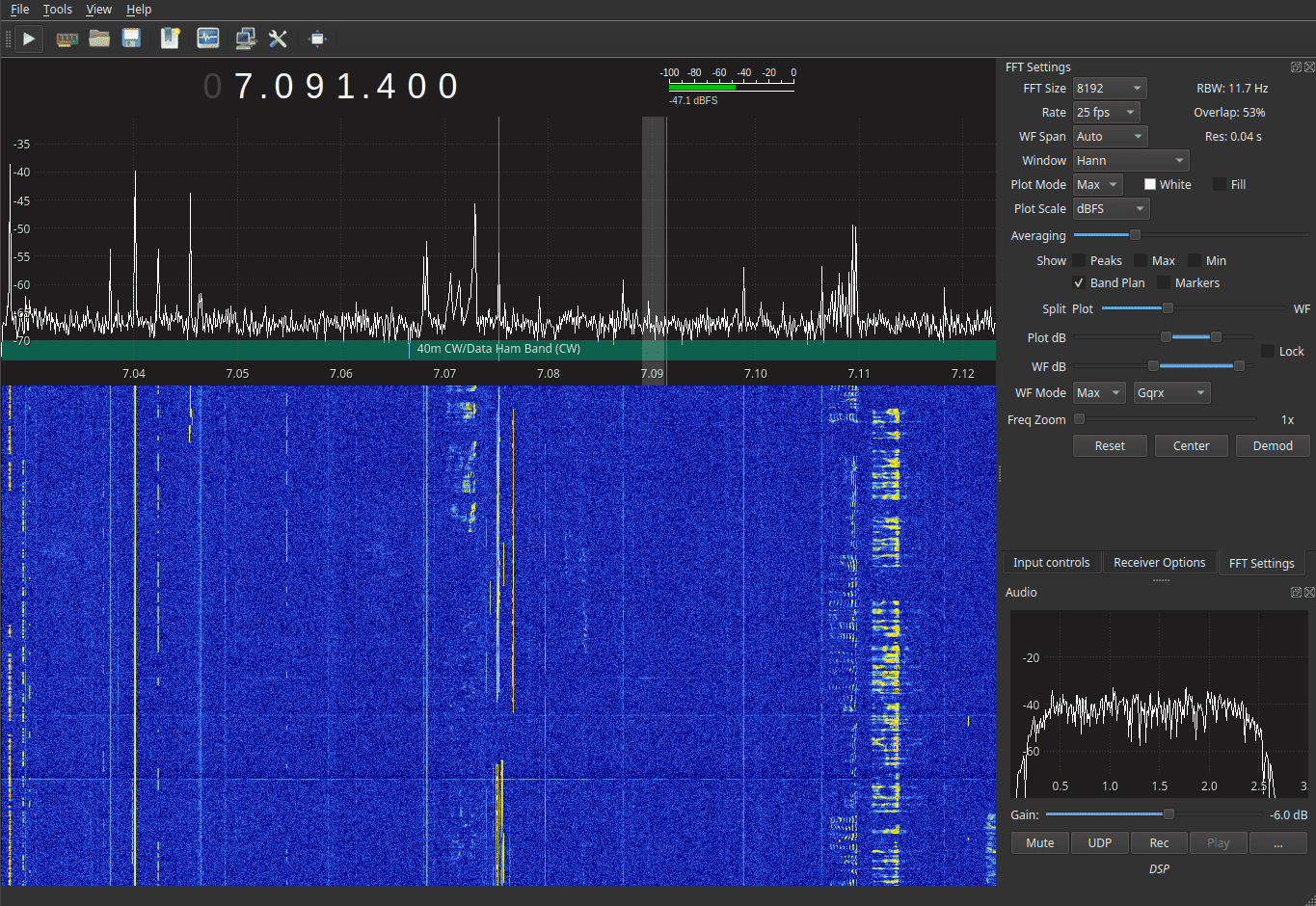 Gqrx Application
